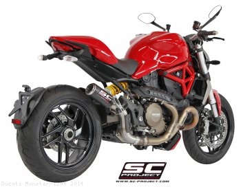 CR-T Exhaust by SC-Project Ducati / Monster 1200 / 2014