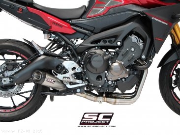 Conic Exhaust by SC-Project Yamaha / FZ-09 / 2015