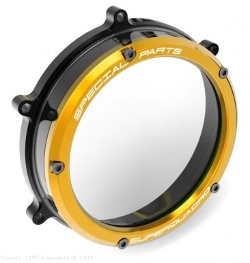 Clear Clutch Cover Oil Bath by Ducabike Ducati / 1199 Panigale R / 2014