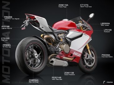 "RRC" Rearsets by Rizoma Ducati / 1199 Panigale / 2012