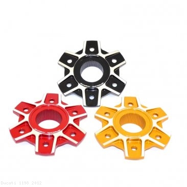 6 Hole Rear Sprocket Carrier Flange Cover by Ducabike Ducati / 1198 / 2012