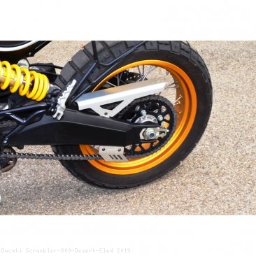 Aluminum Lower Chain Guard by Ducabike Ducati / Scrambler 800 Desert Sled / 2019