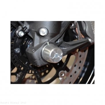 Front Fork Axle Sliders by Ducabike Ducati / Diavel / 2013