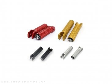 Aluminum Footpegs by Ducabike Ducati / Streetfighter 848 / 2010