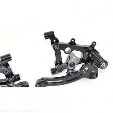 Type 3 Adjustable SBK Rearsets by Ducabike Ducati / 1299 Panigale / 2015