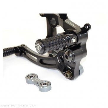 Type 3 Adjustable SBK Rearsets by Ducabike Ducati / 899 Panigale / 2014