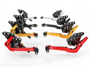 Adjustable Rearsets by Ducabike Ducati / Diavel 1260 S / 2021