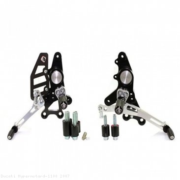 Folding Peg Rearsets by Ducabike Ducati / Hypermotard 1100 / 2007