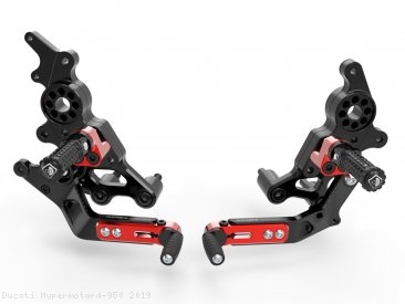 Adjustable Rearsets by Ducabike Ducati / Hypermotard 950 / 2019