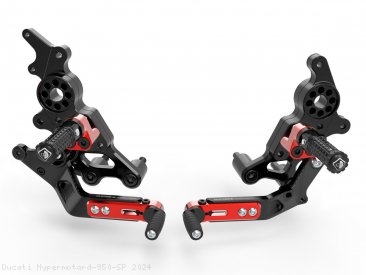 Adjustable Rearsets by Ducabike Ducati / Hypermotard 950 SP / 2024