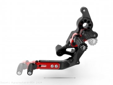 Adjustable Rearsets by Ducabike Ducati / Hypermotard 950 / 2024