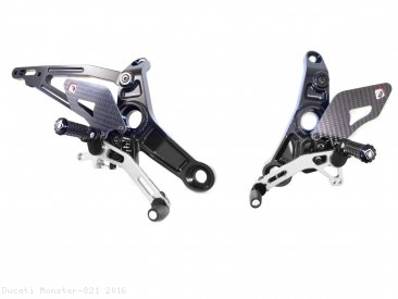 Adjustable Rearsets by Ducabike Ducati / Monster 821 / 2016