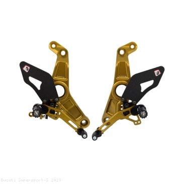 Adjustable Rearsets by Ducabike Ducati / Supersport S / 2020