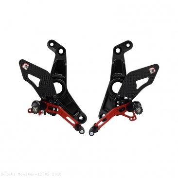 Adjustable Rearsets by Ducabike Ducati / Monster 1200S / 2019