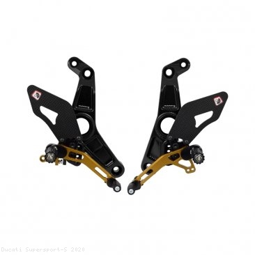 Adjustable Rearsets by Ducabike Ducati / Supersport S / 2020