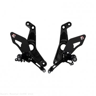 Adjustable Rearsets by Ducabike Ducati / Monster 1200S / 2021