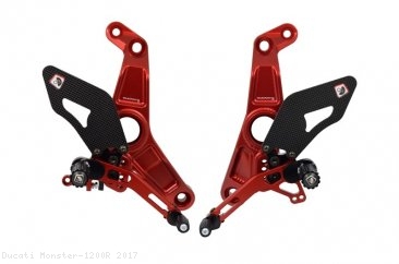 Adjustable Rearsets by Ducabike Ducati / Monster 1200R / 2017