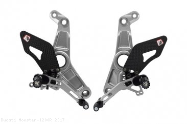 Adjustable Rearsets by Ducabike Ducati / Monster 1200R / 2017