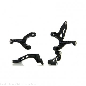 Adjustable Rearsets by Ducabike Ducati / Streetfighter 1098 / 2013