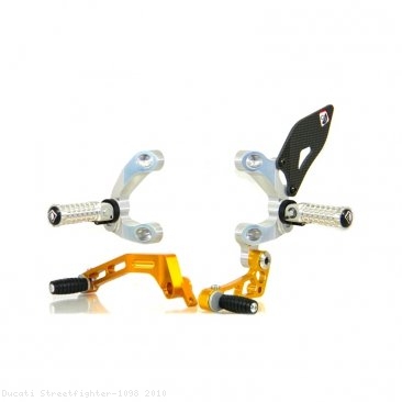 Adjustable Rearsets by Ducabike Ducati / Streetfighter 1098 / 2010