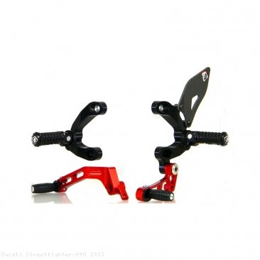 Adjustable Rearsets by Ducabike Ducati / Streetfighter 848 / 2013