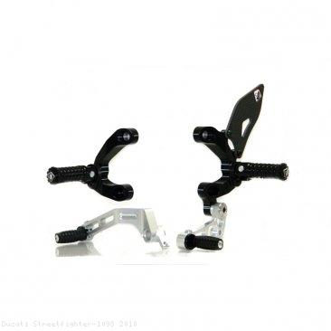 Adjustable Rearsets by Ducabike Ducati / Streetfighter 1098 / 2010