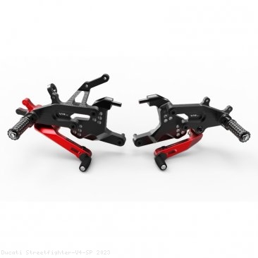 Adjustable SBK Rearsets by Ducabike Ducati / Streetfighter V4 SP / 2023