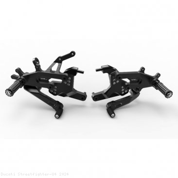 Adjustable SBK Rearsets by Ducabike Ducati / Streetfighter V4 / 2024