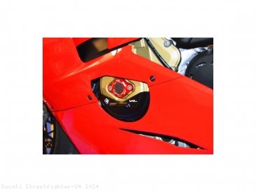 Left Side Alternator Cover Slider by Ducabike Ducati / Streetfighter V4 / 2024