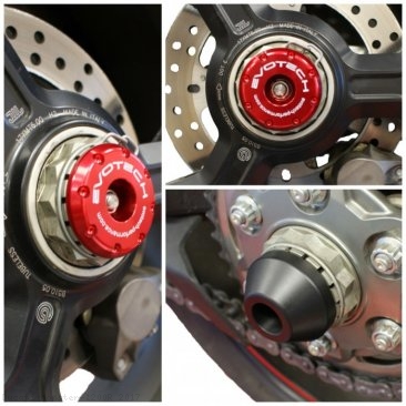 Rear Axle Sliders by Evotech Performance Ducati / Monster 1200R / 2017