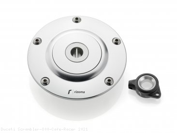 Rizoma Billet Aluminum "Cafe Racer" Gas Cap TF142 Ducati / Scrambler 800 Cafe Racer / 2021