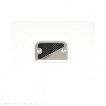 Carbon Inlay Front Brake Fluid Tank Cap by Ducabike Ducati / Hypermotard 821 SP / 2013