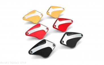 Brake and Clutch Fuild Tank Covers by Ducabike Ducati / Diavel / 2010