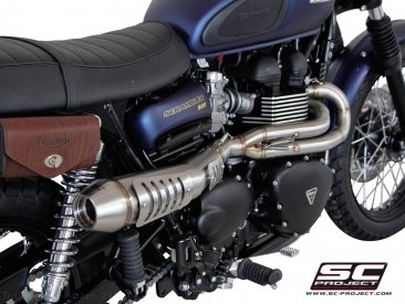 Conic Full System Exhaust by SC-Project Triumph / Scrambler / 2012