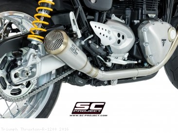 Conic "70s Style" Exhaust by SC-Project Triumph / Thruxton R 1200 / 2016