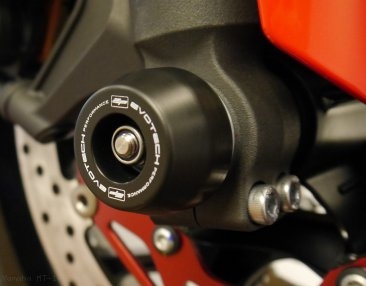 Front Fork Axle Sliders by Evotech Performance Yamaha / MT-10 / 2021