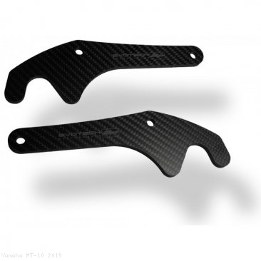 Carbon Fiber GP Style Paddock Stand Plates by Evotech Performance Yamaha / MT-10 / 2019