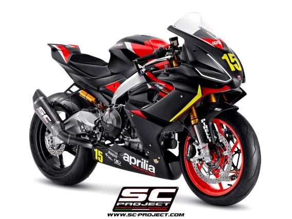 Aprilia RS660 (2020+) SC1-R Full System Exhaust by SC-Project (A23-PTC90T)