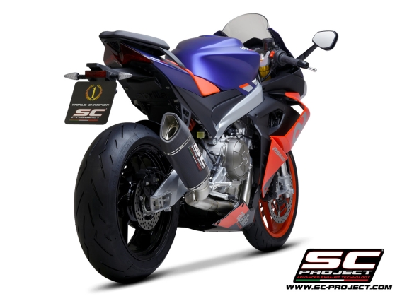 Aprilia RS660 (2020+) SC1-R Full System Exhaust by SC-Project (A23-PTC90T)
