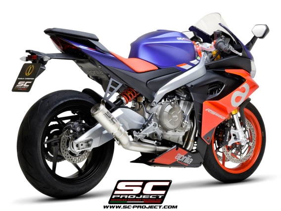 Aprilia RS660 Tuono 660 CR-T Full System Exhaust by SC-Project A23-PTC36T  A23-PTC36C