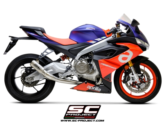 Aprilia RS660 Tuono 660 CR-T Full System Exhaust by SC-Project A23-PTC36T  A23-PTC36C