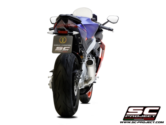 Aprilia RS660 Tuono 660 CR-T Full System Exhaust by SC-Project A23-PTC36T  A23-PTC36C