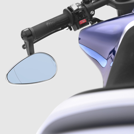 "Reverse Radial" Bar Mount Style Universal Mirror by Rizoma