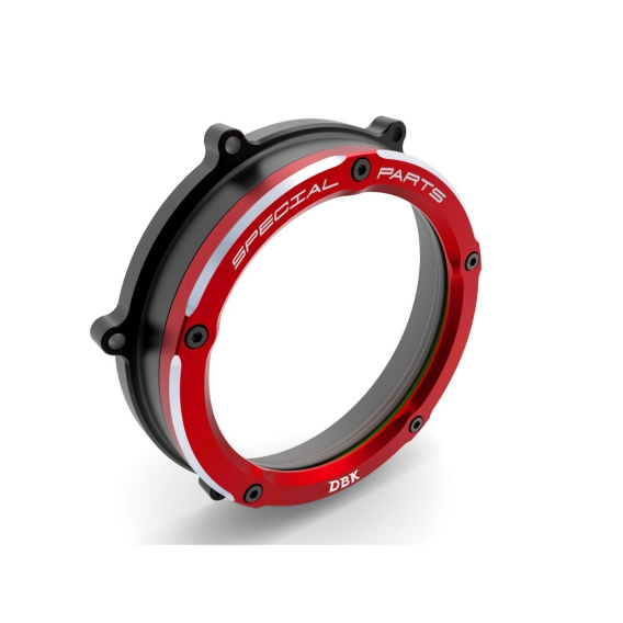 Clear Clutch Cover Oil Bath by DBK Special Parts