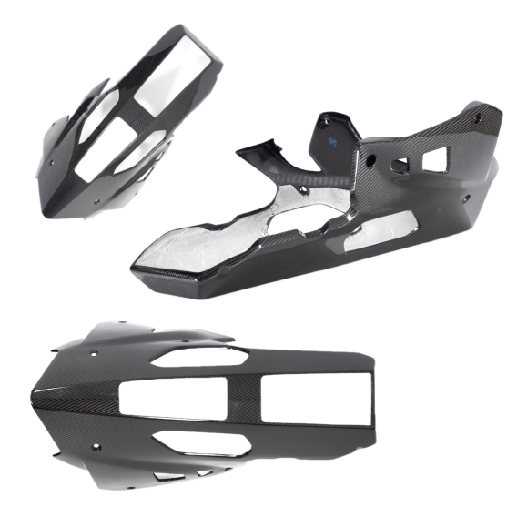 Carbon Fiber Bellypan by Ilmberger Carbon