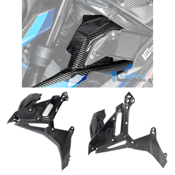 Carbon Fiber Radiator Cover by Ilmberger Carbon