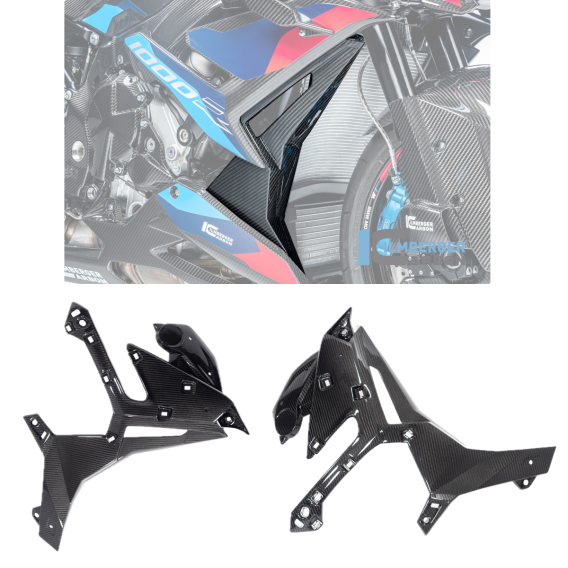 Carbon Fiber Radiator Cover by Ilmberger Carbon