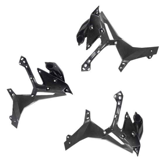 Carbon Fiber Radiator Cover by Ilmberger Carbon