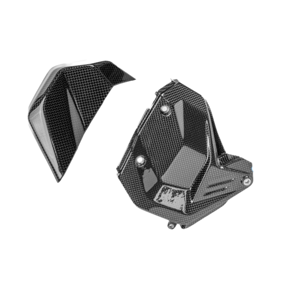 Carbon Fiber Left Side Cylinder Head Cover by Ilmberger Carbon