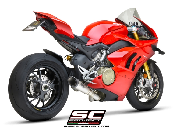 Ducati Panigale V4 (2018-2024) S1 Titanium Exhaust by SC-Project